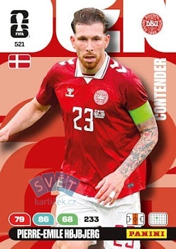 Pierre-Emile HoJbjerg Denmark Panini FIFA World Cup 2026 Adrenalyn XL Contenders #521